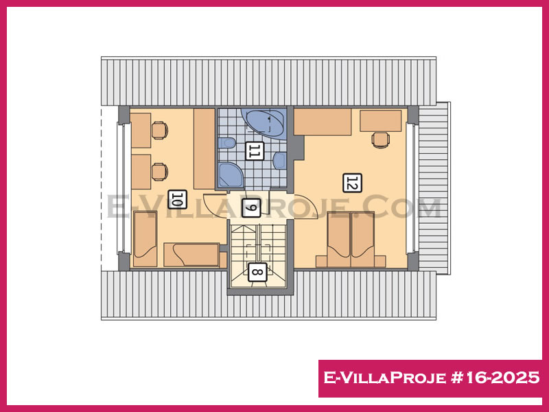 Gazbeton Çelik Ev 167 m² Dubleks (4+1) - Görsel 3