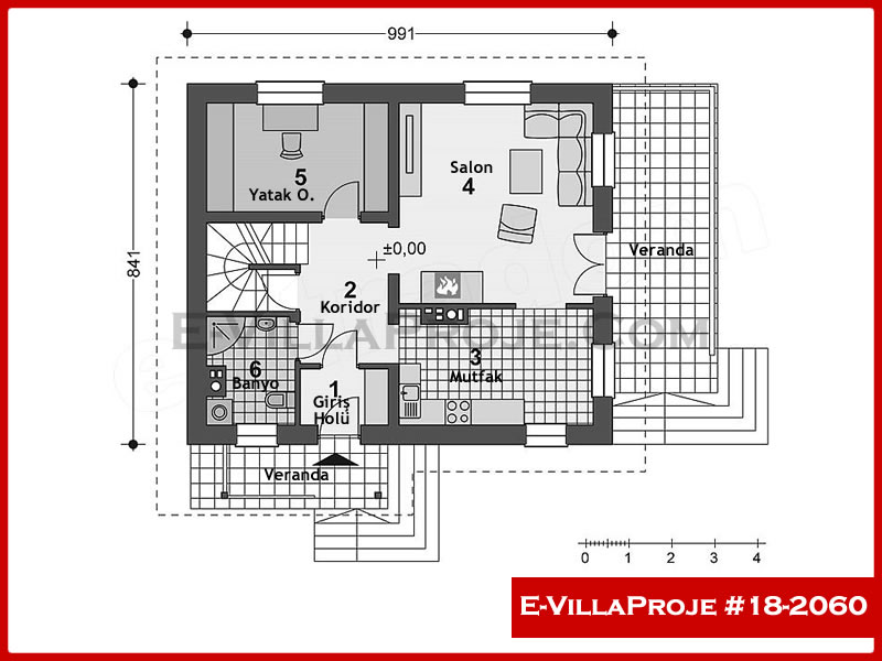 Gazbeton Çelik Ev 167 m² Dubleks (4+1) - Görsel 2