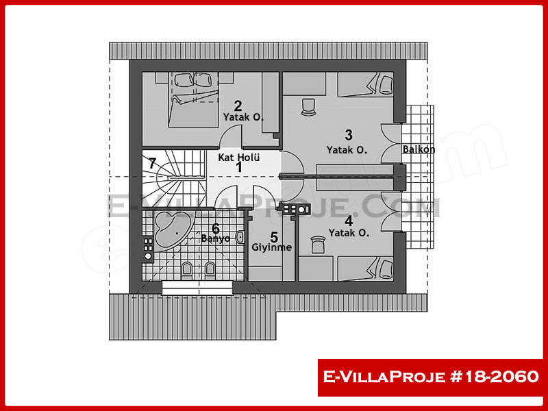 Gazbeton Çelik Ev 167 m² Dubleks (4+1) - Görsel 3