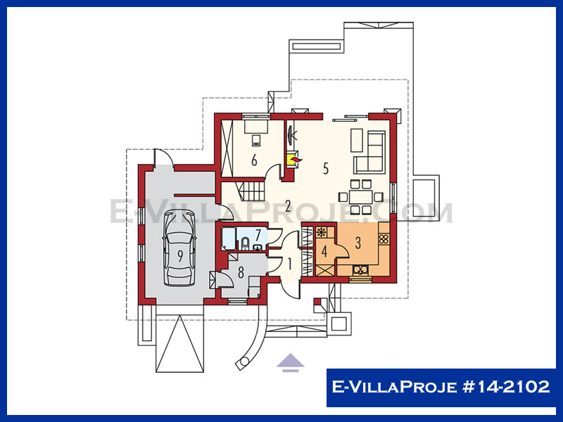 Gazbeton Çelik Ev 168 m² Dubleks (4+1) - Görsel 2
