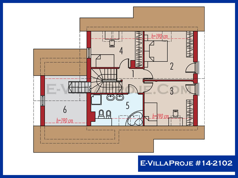 Gazbeton Çelik Ev 168 m² Dubleks (4+1) - Görsel 3