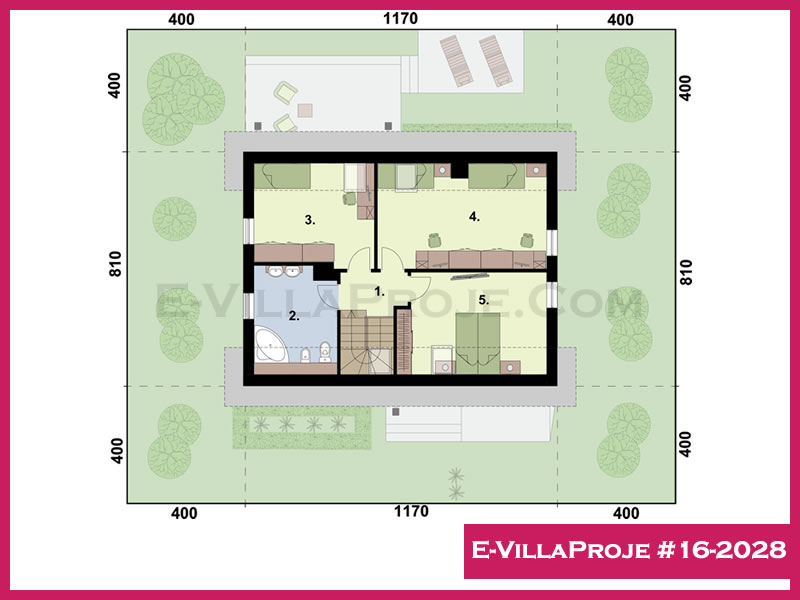 Gazbeton Çelik Ev 168 m² Dubleks (4+1) - Görsel 3