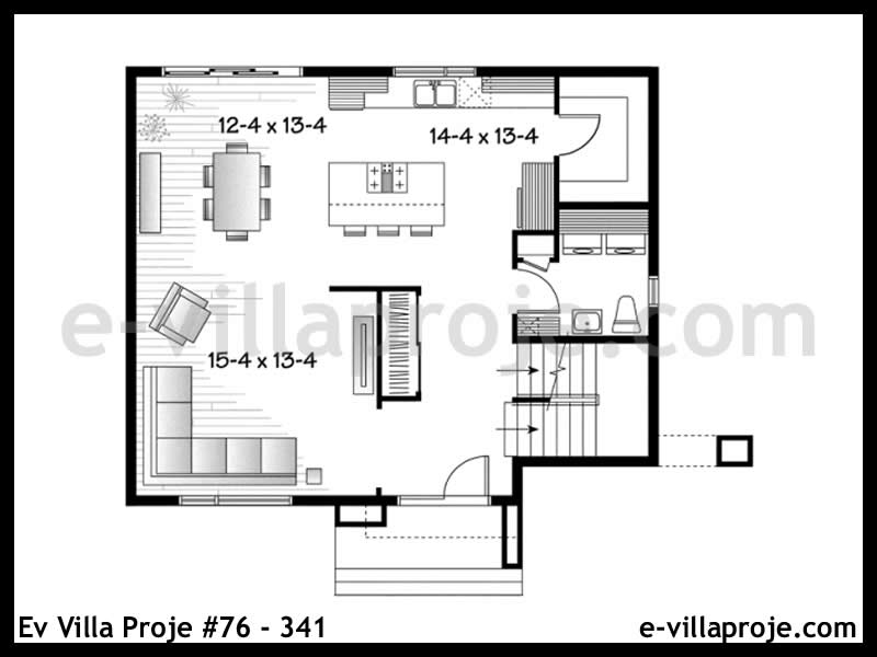 Gazbeton Çelik Ev 169 m² Dubleks (4+1) - Görsel 2