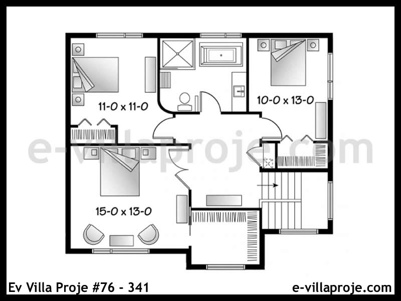 Gazbeton Çelik Ev 169 m² Dubleks (4+1) - Görsel 3