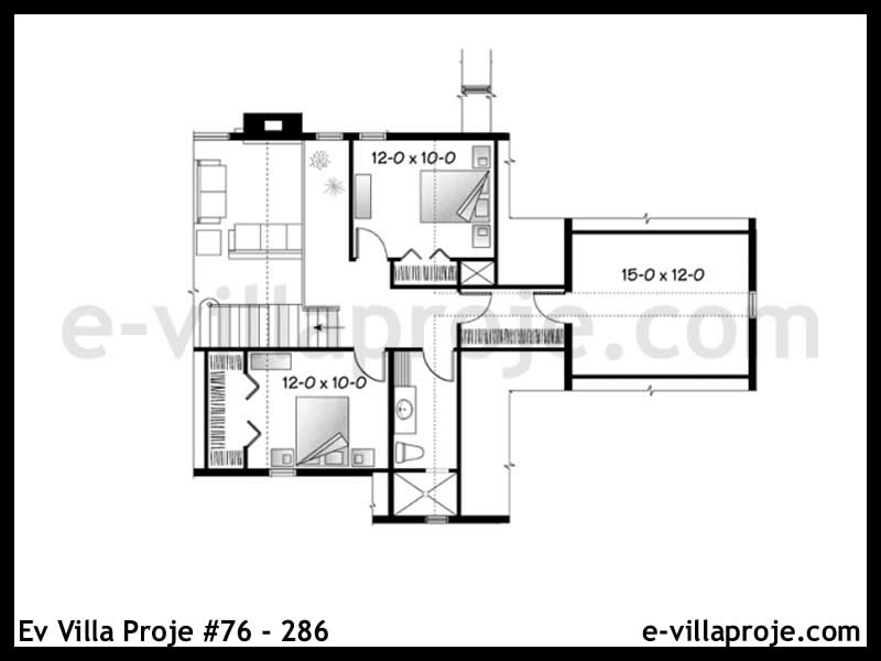Gazbeton Çelik Ev 170 m² Dubleks (4+1) - Görsel 3