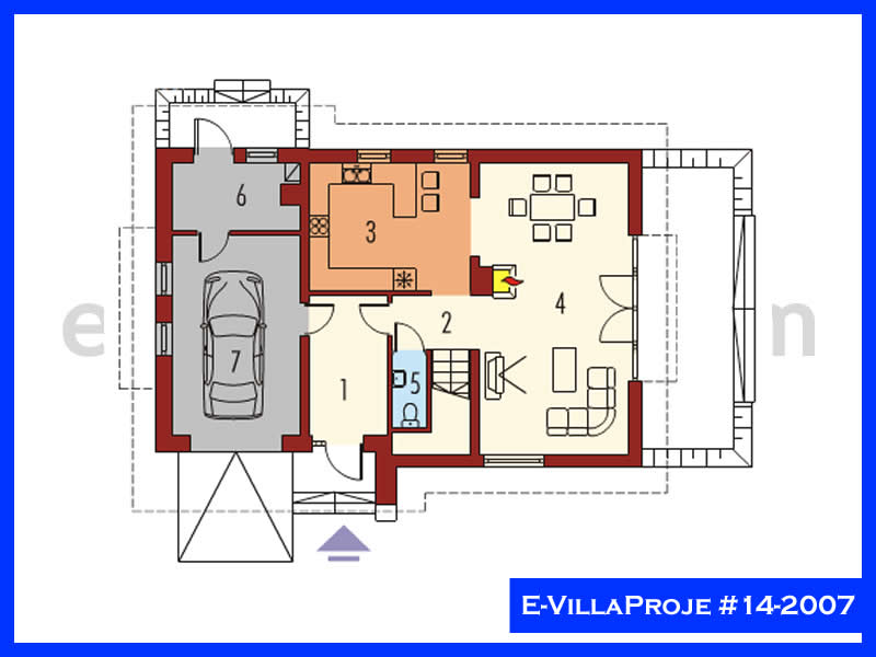 Gazbeton Çelik Ev 170 m² Dubleks (4+1) - Görsel 2