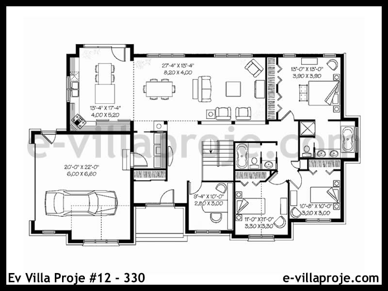 Gazbeton Çelik Ev 170 m² Tek Katlı (4+1) - Görsel 2