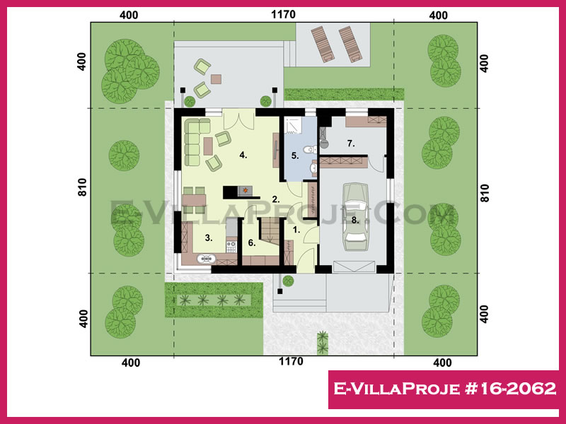Gazbeton Çelik Ev 171 m² Dubleks (4+1) - Görsel 2