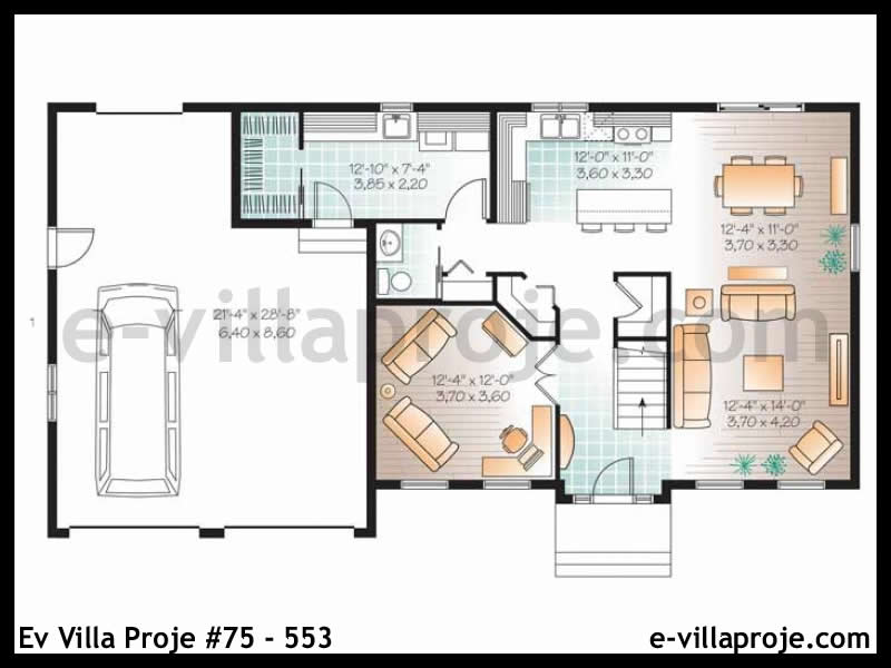 Gazbeton Çelik Ev 171 m² Dubleks (4+1) - Görsel 2