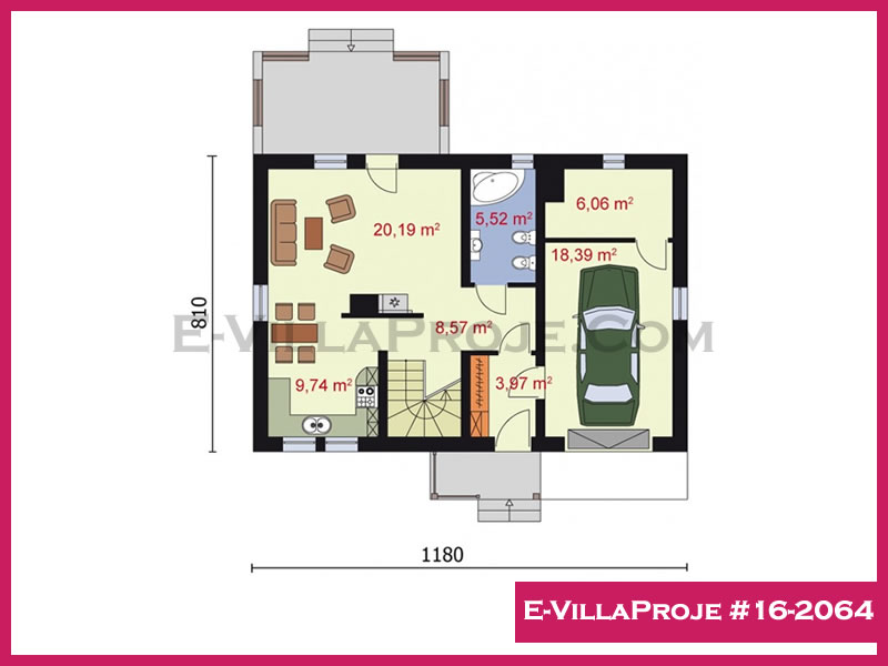 Gazbeton Çelik Ev 172 m² Dubleks (4+1) - Görsel 2
