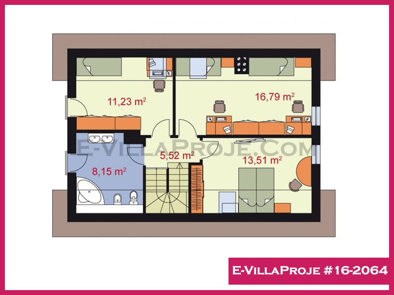 Gazbeton Çelik Ev 172 m² Dubleks (4+1) - Görsel 3