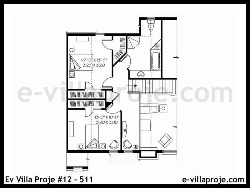 Gazbeton Çelik Ev 172 m² Dubleks (4+1) - Görsel 3