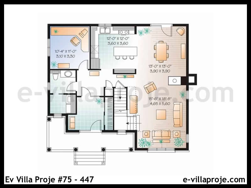 Gazbeton Çelik Ev 172 m² Dubleks (4+1) - Görsel 2