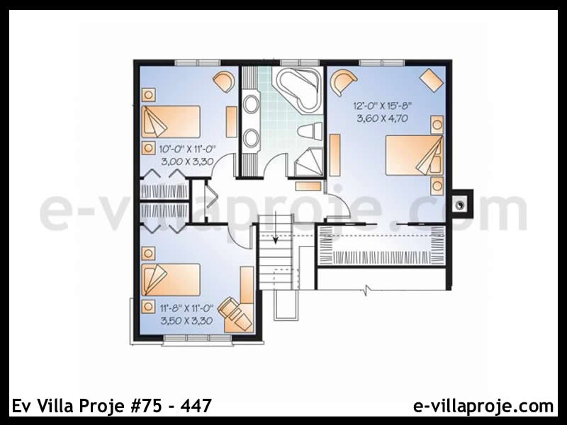 Gazbeton Çelik Ev 172 m² Dubleks (4+1) - Görsel 3