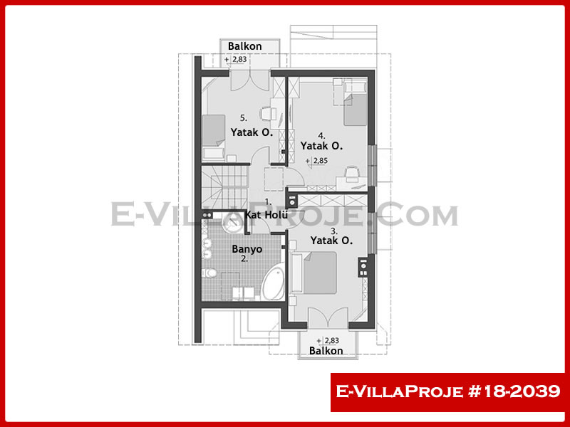 Gazbeton Çelik Ev 173 m² Dubleks (4+1) - Görsel 3
