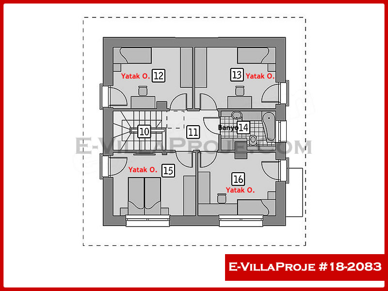 Gazbeton Çelik Ev 173 m² Dubleks (4+1) - Görsel 3