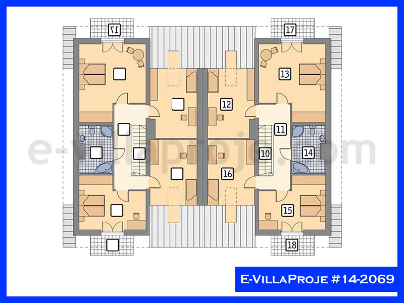 Gazbeton Çelik Ev 174 m² Dubleks (4+1) - Görsel 3