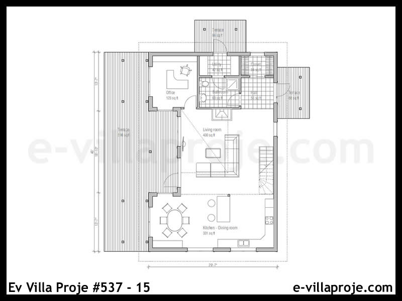 Gazbeton Çelik Ev 174 m² Dubleks (4+1) - Görsel 2