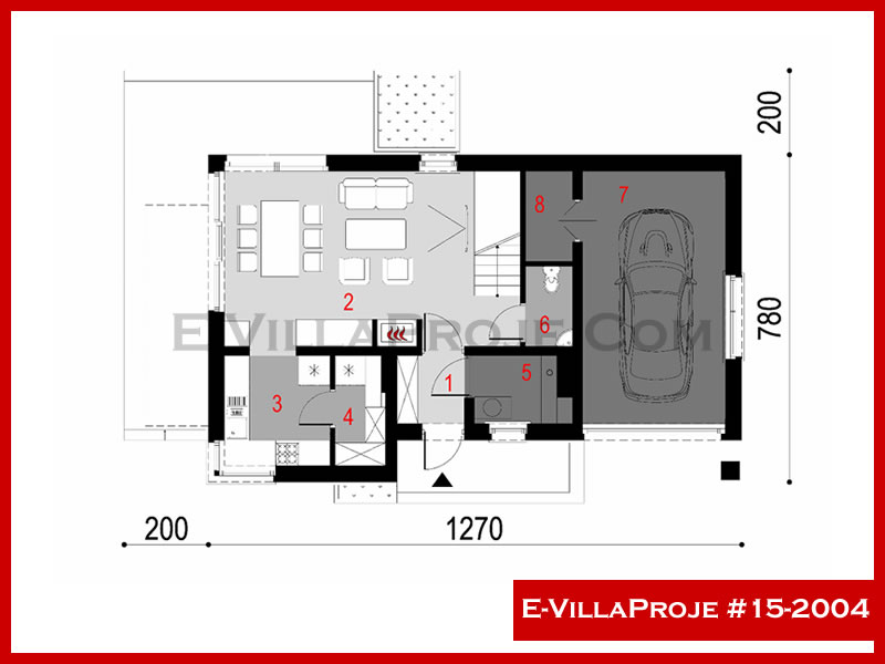 Gazbeton Çelik Ev 174 m² Dubleks (4+1) - Görsel 2