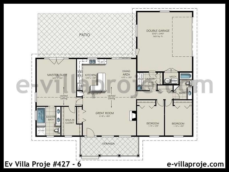 Gazbeton Çelik Ev 174 m² Tek Katlı (4+1) - Görsel 2
