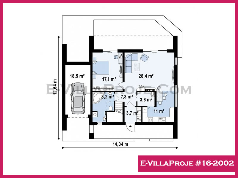 Gazbeton Çelik Ev 175 m² Dubleks (4+1) - Görsel 2