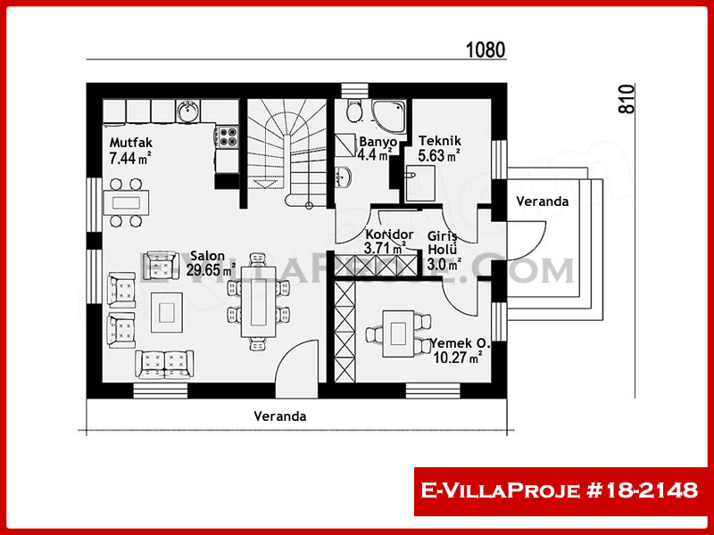 Gazbeton Çelik Ev 175 m² Dubleks (4+1) - Görsel 2
