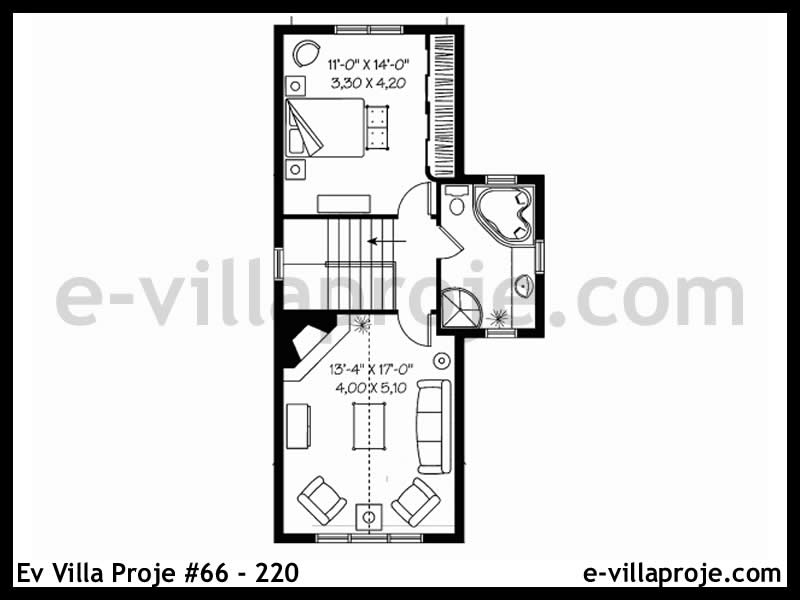 Gazbeton Çelik Ev 176 m² Dubleks (4+1) - Görsel 3