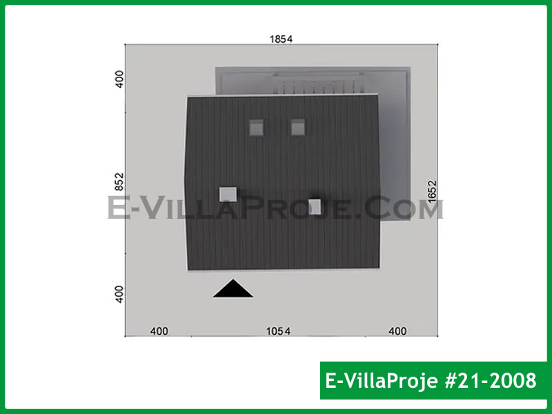 Gazbeton Çelik Ev 176 m² Dubleks (4+1) - Görsel 12