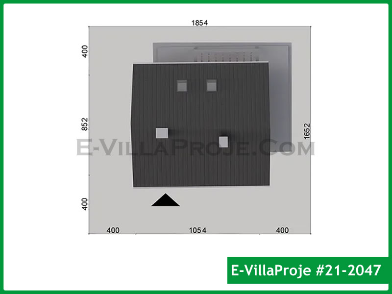 Gazbeton Çelik Ev 177 m² Dubleks (4+1) - Görsel 15