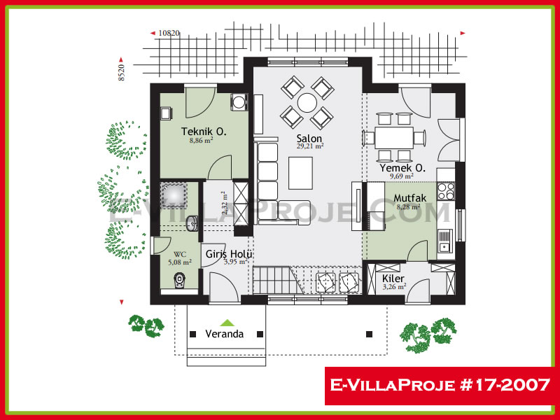 Gazbeton Çelik Ev 177 m² Dubleks (4+1) - Görsel 2