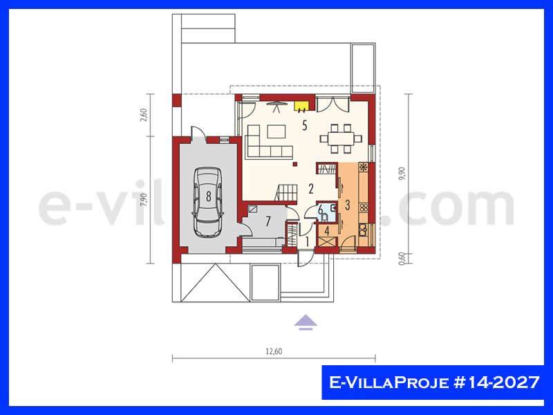 Gazbeton Çelik Ev 177 m² Dubleks (4+1) - Görsel 2