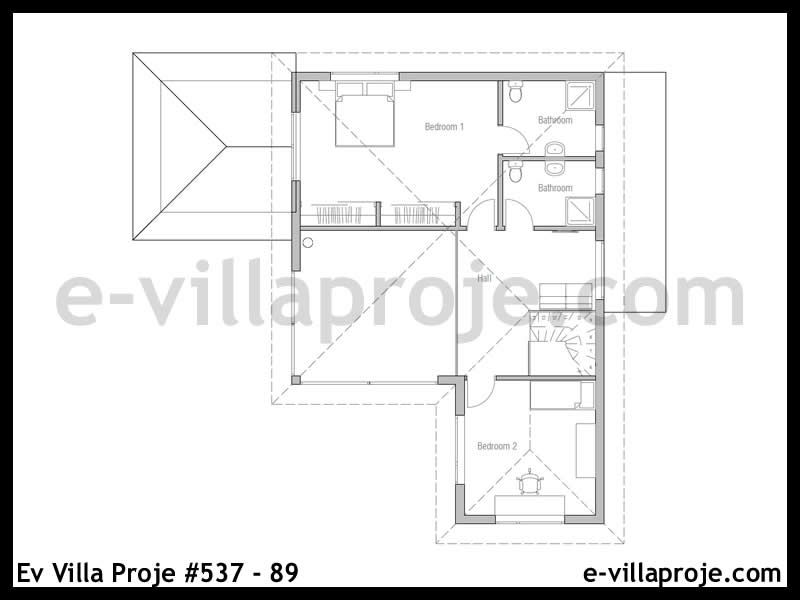 Gazbeton Çelik Ev 177 m² Dubleks (4+1) - Görsel 3