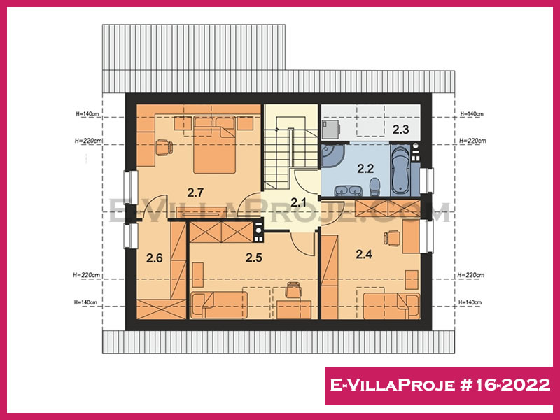 Gazbeton Çelik Ev 179 m² Dubleks (4+1) - Görsel 3