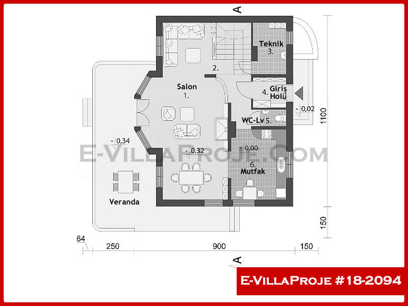 Gazbeton Çelik Ev 179 m² Dubleks (4+1) - Görsel 2