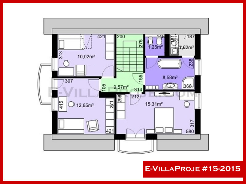 Gazbeton Çelik Ev 180 m² Dubleks (5+1) - Görsel 3