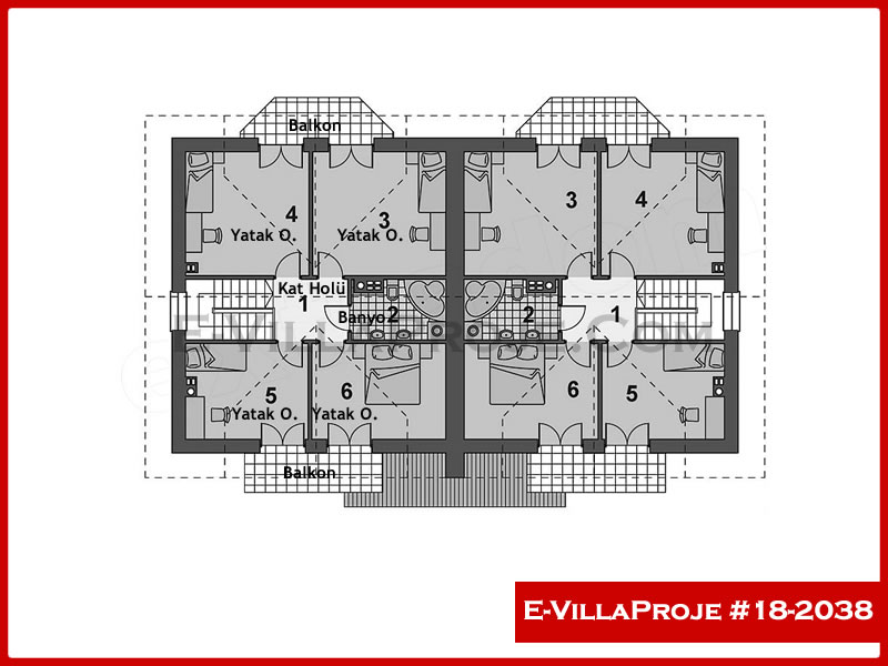 Gazbeton Çelik Ev 181 m² Dubleks (5+1) - Görsel 3