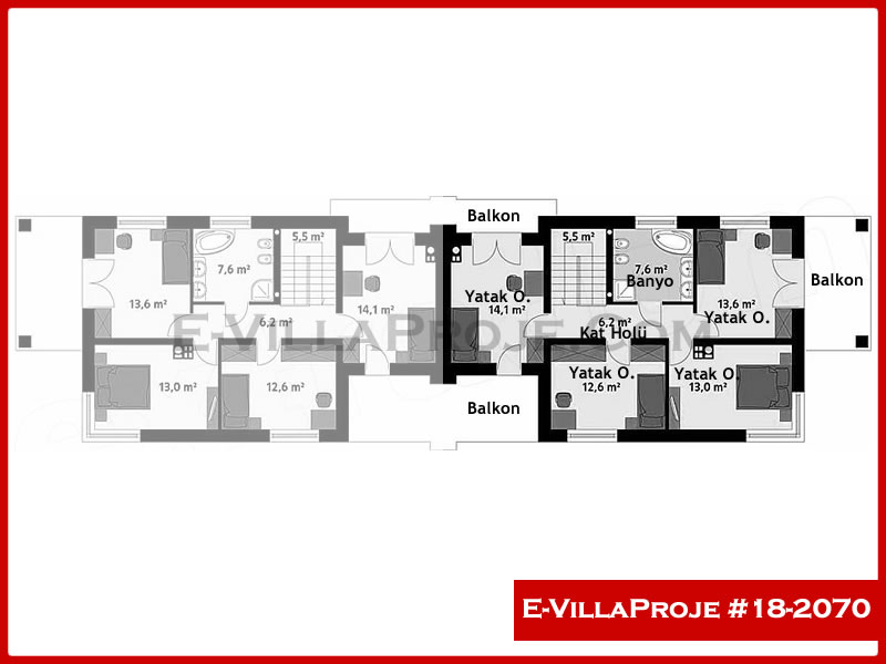 Gazbeton Çelik Ev 181 m² Dubleks (5+1) - Görsel 3