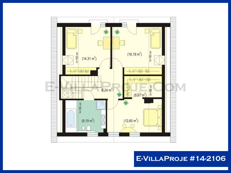 Gazbeton Çelik Ev 181 m² Dubleks (5+1) - Görsel 3