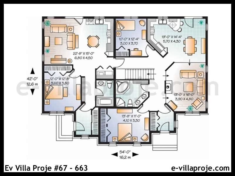 Gazbeton Çelik Ev 182 m² Tek Katlı (5+1) - Görsel 2
