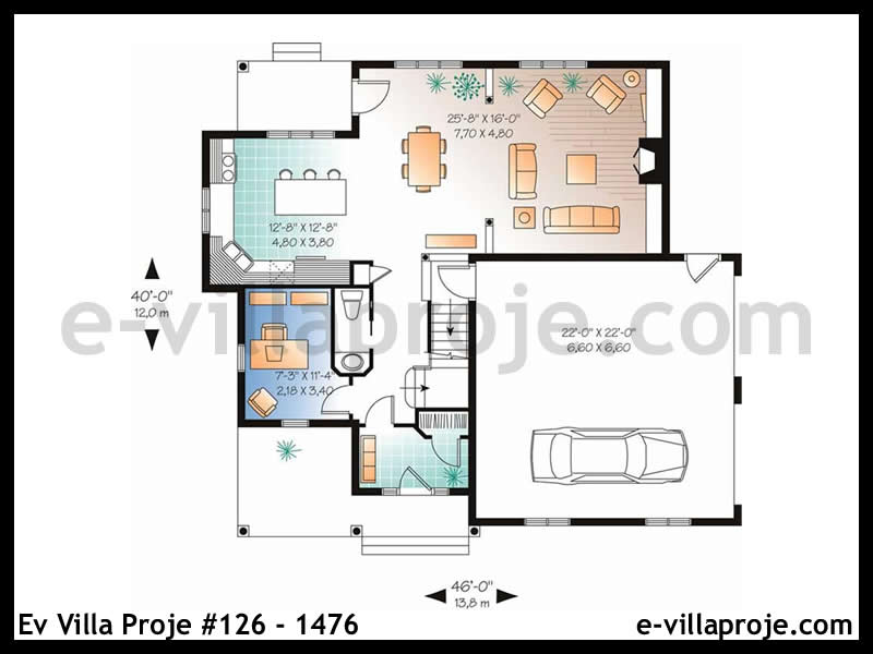 Gazbeton Çelik Ev 183 m² Dubleks (5+1) - Görsel 2