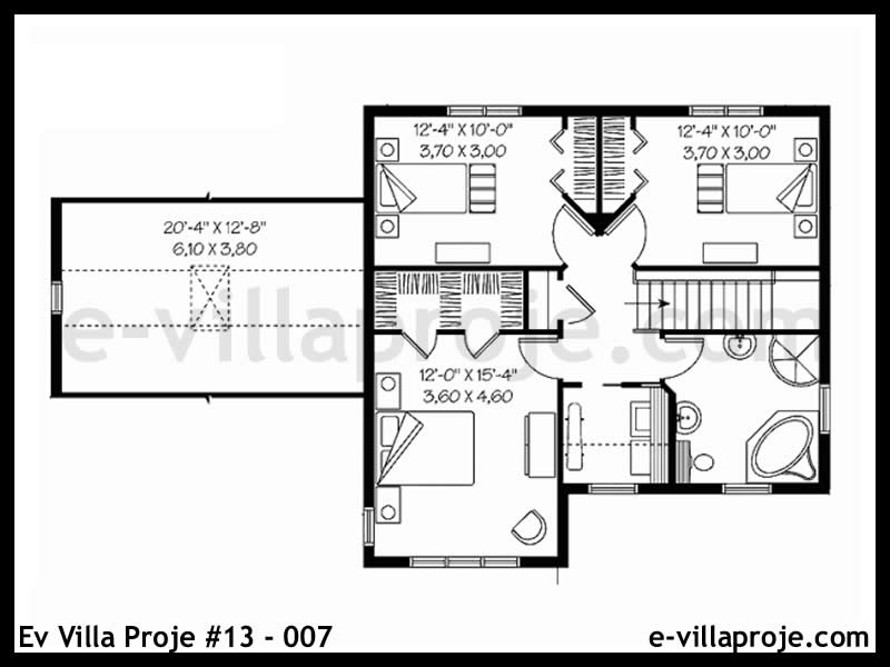 Gazbeton Çelik Ev 183 m² Dubleks (5+1) - Görsel 3