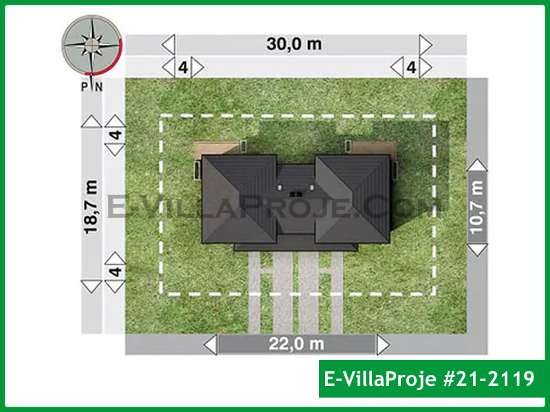 Gazbeton Çelik Ev 183 m² Dubleks (5+1) - Görsel 25