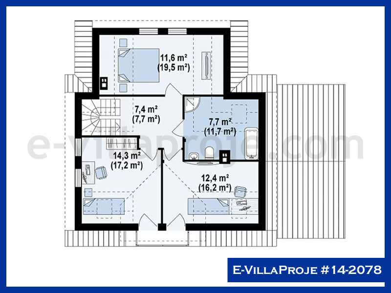 Gazbeton Çelik Ev 184 m² Dubleks (5+1) - Görsel 3