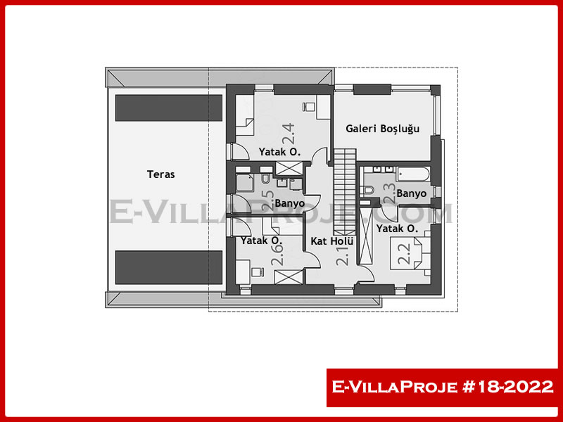 Gazbeton Çelik Ev 185 m² Dubleks (5+1) - Görsel 3