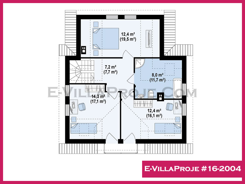 Gazbeton Çelik Ev 185 m² Dubleks (5+1) - Görsel 3