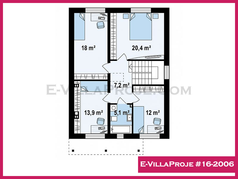 Gazbeton Çelik Ev 185 m² Dubleks (5+1) - Görsel 3