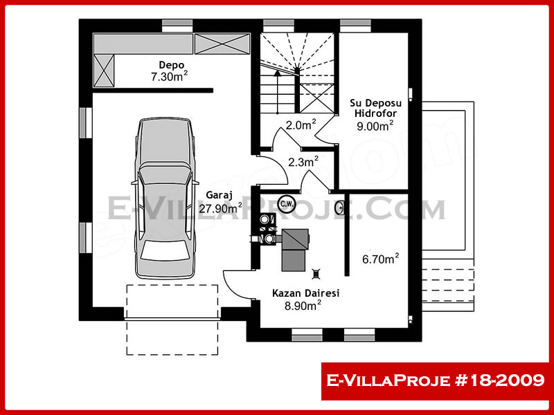 Gazbeton Çelik Ev 185 m² Dubleks (5+1) - Görsel 7