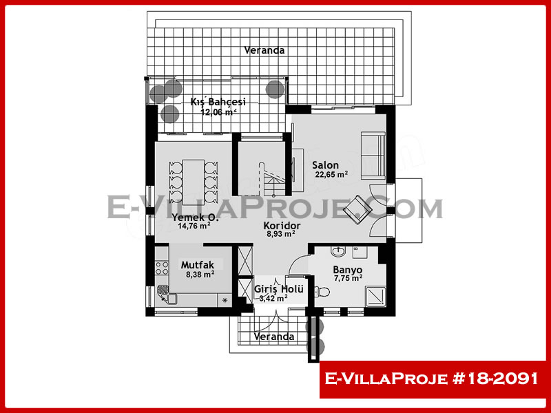 Gazbeton Çelik Ev 186 m² Dubleks (5+1) - Görsel 2