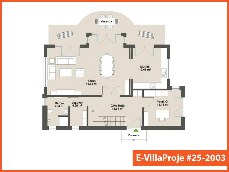 Gazbeton Çelik Ev 186 m² Dubleks (5+1) - Görsel 2