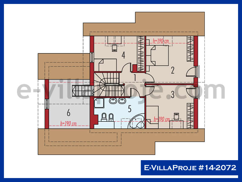 Gazbeton Çelik Ev 187 m² Dubleks (5+1) - Görsel 3